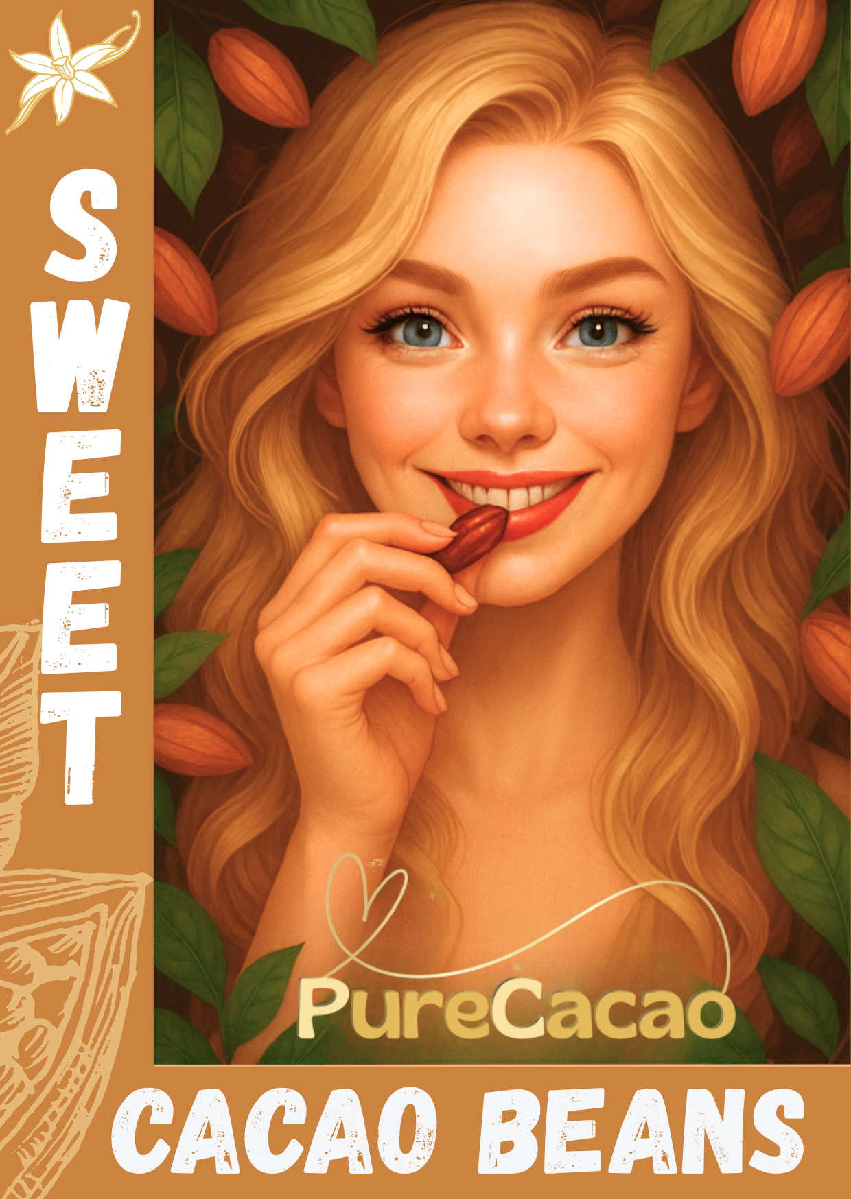 Sladké kakaové bôby so škoricou a vanilkou - yummy