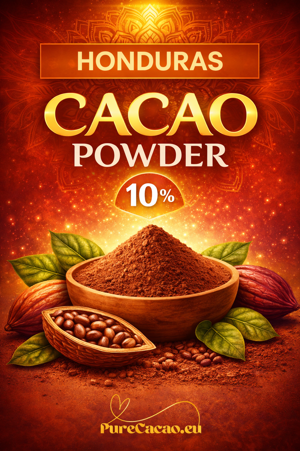 Kakaový prášok 10% Honduras