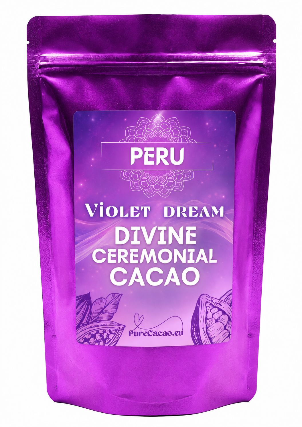 Peru Ceremonial Cacao  Violet Dream