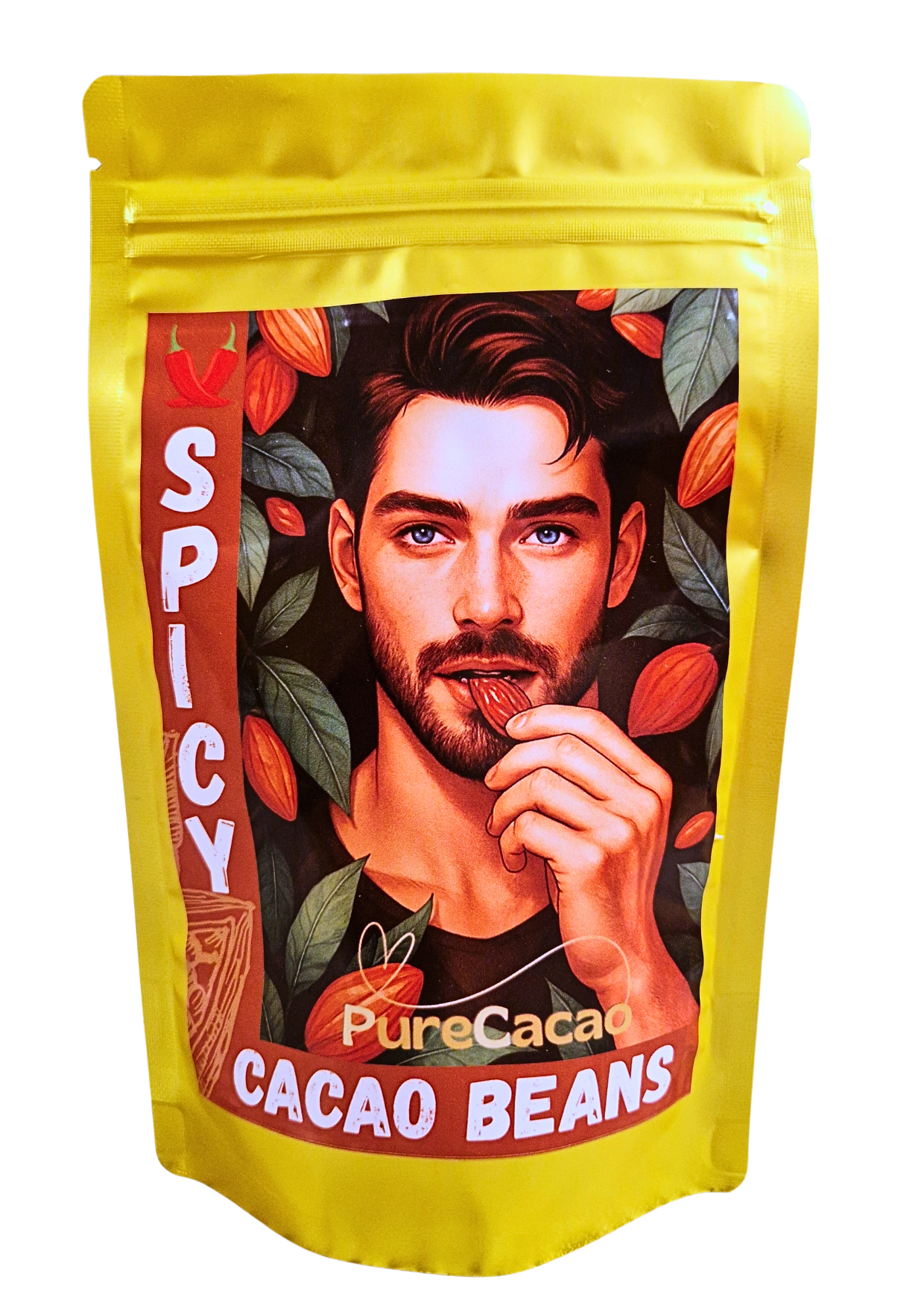 3x Ochutené Kakaové Bôby - Sladké Vanilka+Škorica, Slaný Karamel, Jemne Pikantné - Zľava 10%